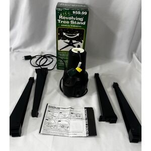 Rotating Christmas Tree Stand 360 Degree Revolving National Tree Company